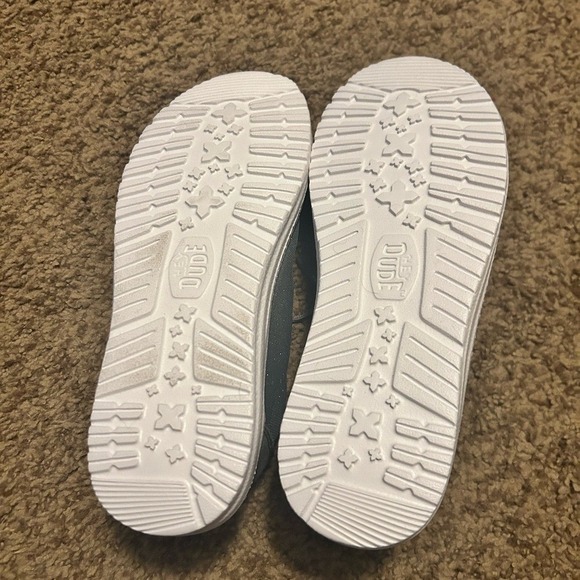 Hey Dude Wendy Stardust Charcoal Glitter Slip On Loafers 43101-025 Womens 6 - Picture 7 of 7